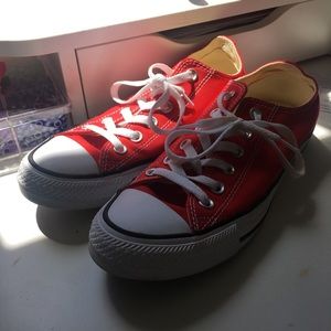 Red converse